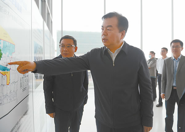 党晓龙在保定深圳高新技术科技创新产业园调研时强调对标深圳速度坚持